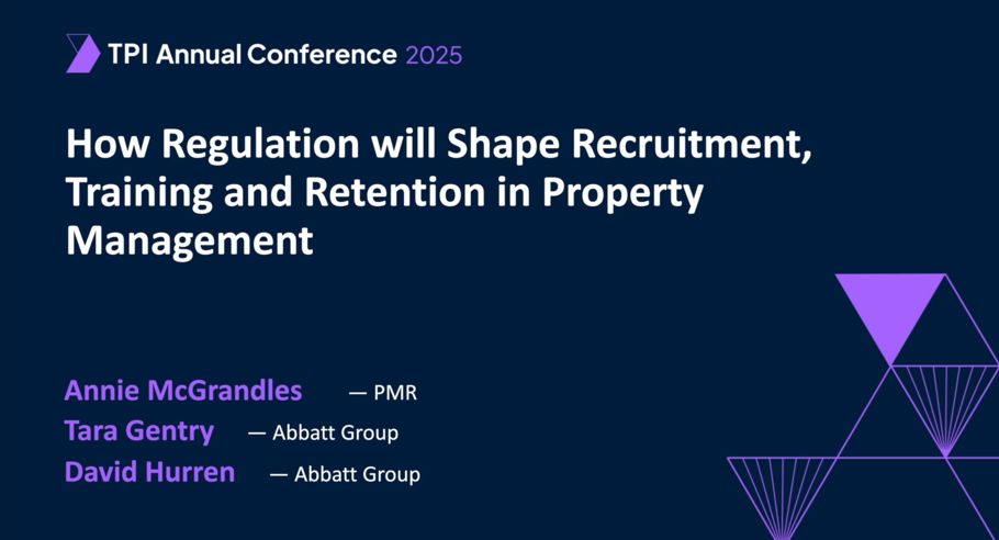 Breakout Session Forum 2 How Regulation Will Shape Recruitment, Training And Retention In Property Management (1)