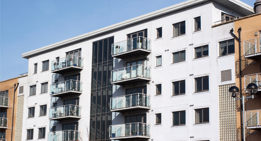 Block Of Flats Stock Image