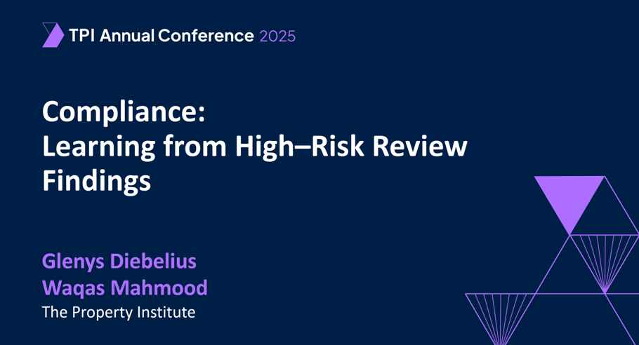 Compliance Learning From High–Risk Review Findings