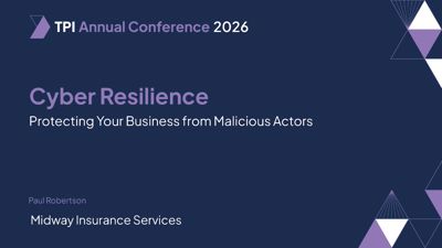 Cyber Resilience | Protecting Your Business From Malicious Actors